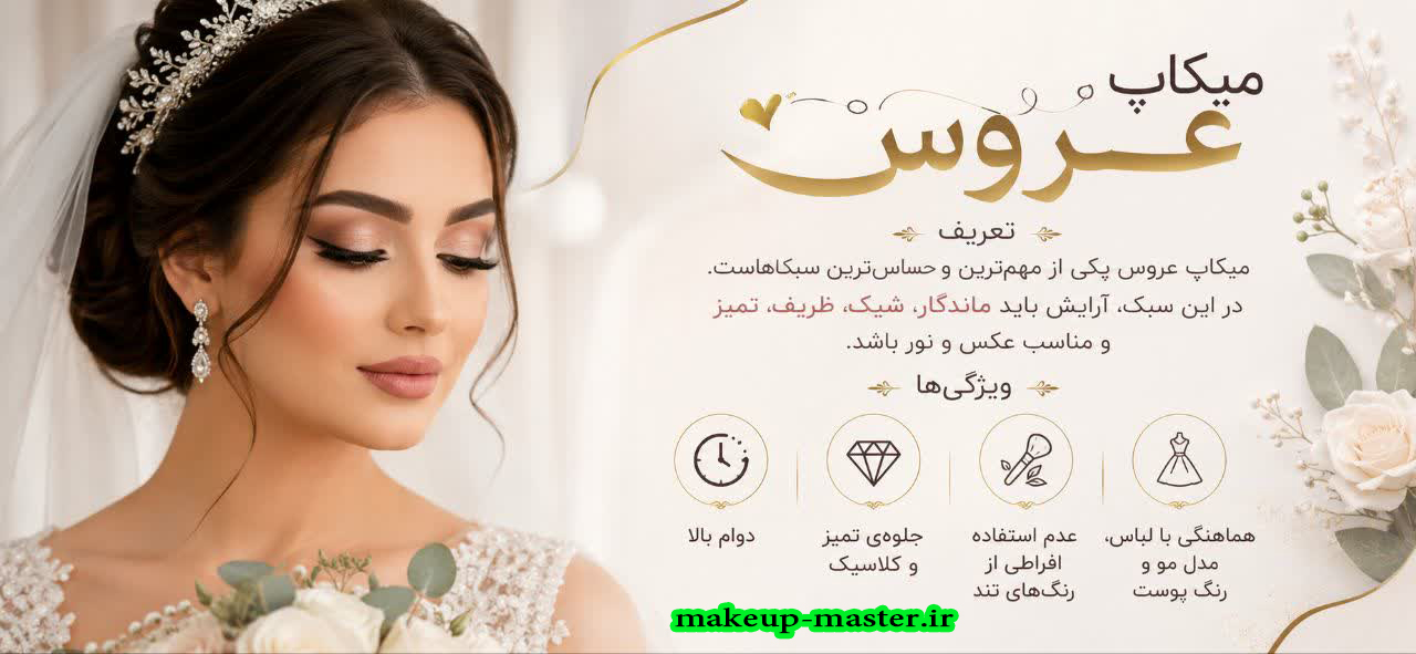 میکاپ عروس